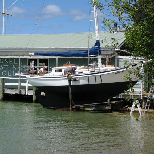 Racing at Russell Boating Club, Russell, Bay of Islands
